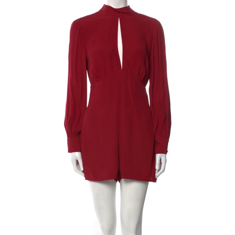 Red Zimmermann romper, designer size 1